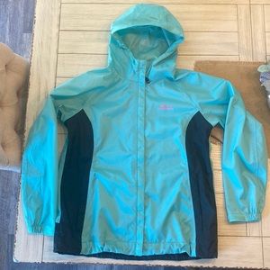 Grundens womens rain jacket